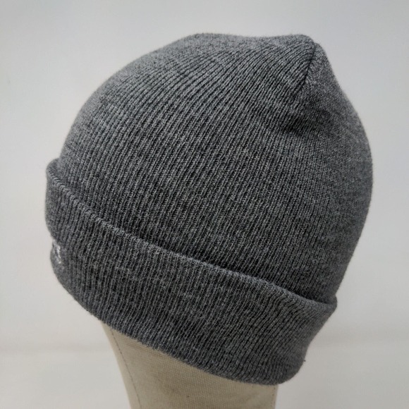 Kixor Herbicide Men's Knit Beanie Hat Cap Gray 100% Acrylic Embroidered Logo - Picture 5 of 11